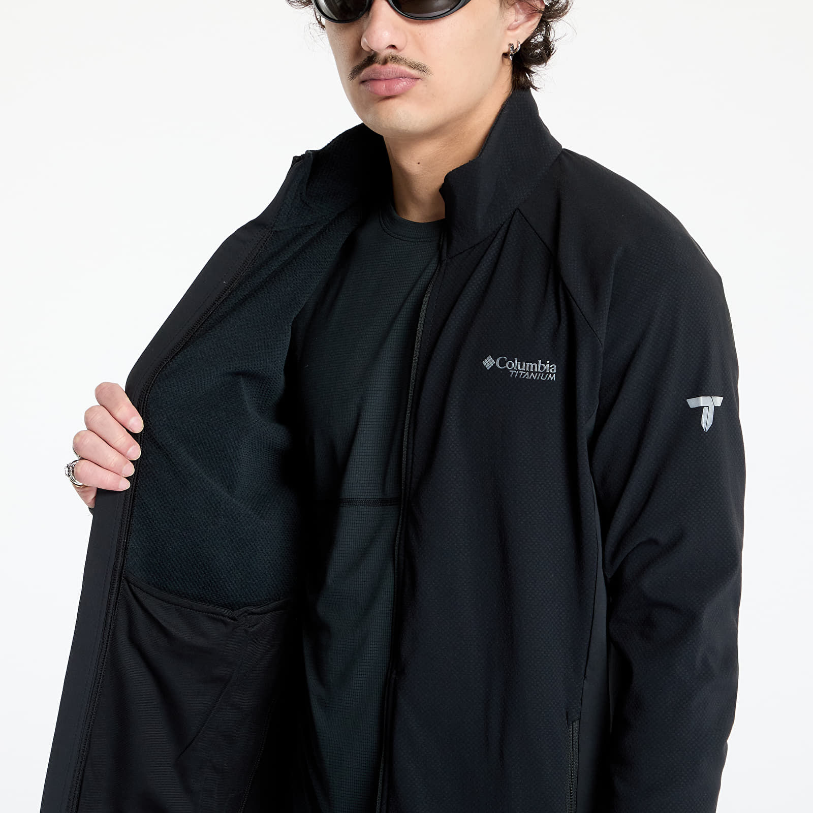 Мъжки потници Columbia Spectre Ridge™ Tech Fleece Full-Zip II Black