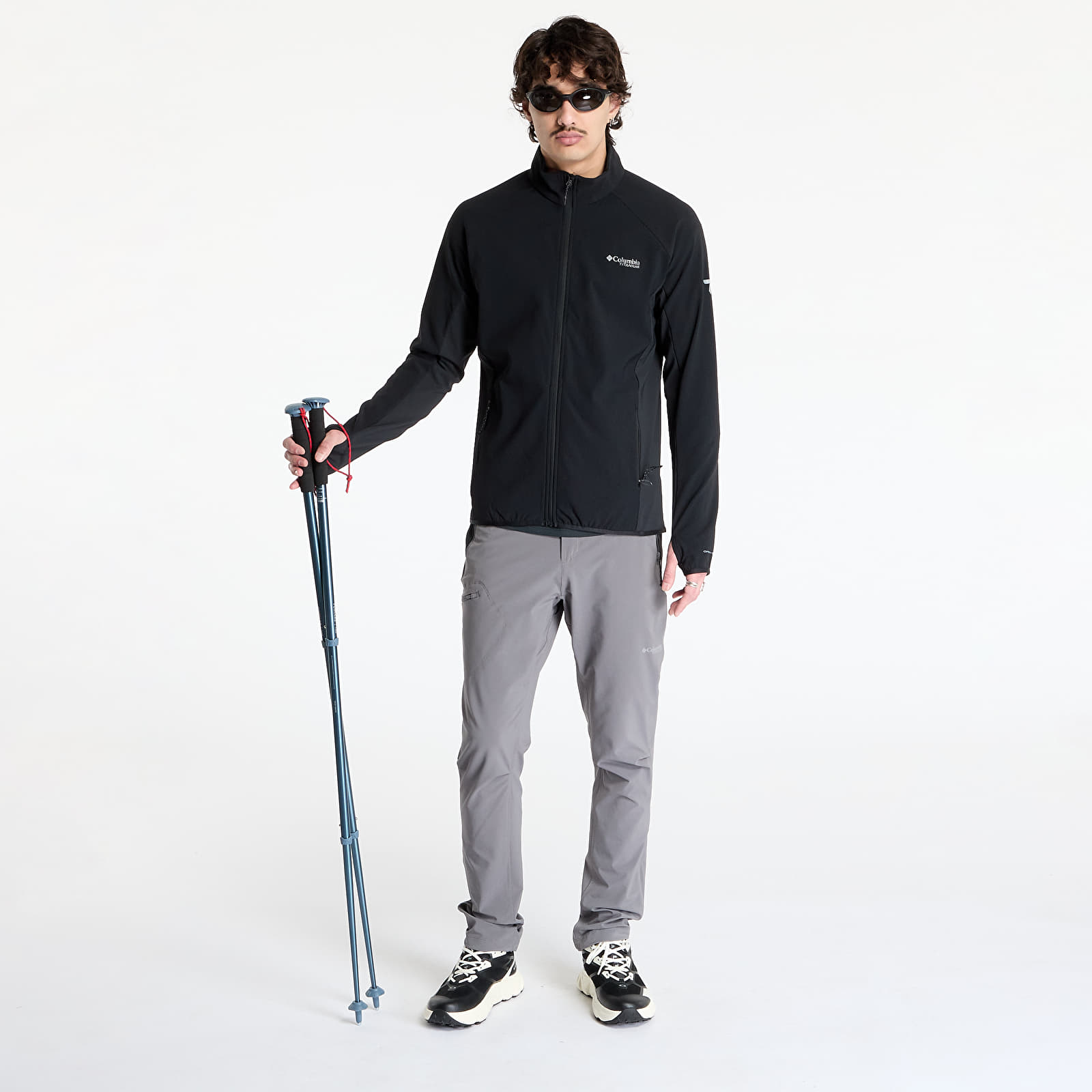 Мъжки потници Columbia Spectre Ridge™ Tech Fleece Full-Zip II Black