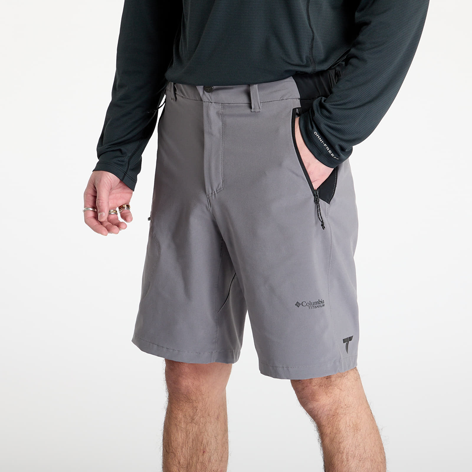 Moške kratke hlače Columbia Triple Canyon™ Short II City Grey