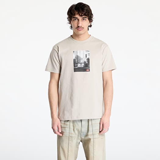 T-shirt OBEY Osaka Photo T-Shirt Silver Grey