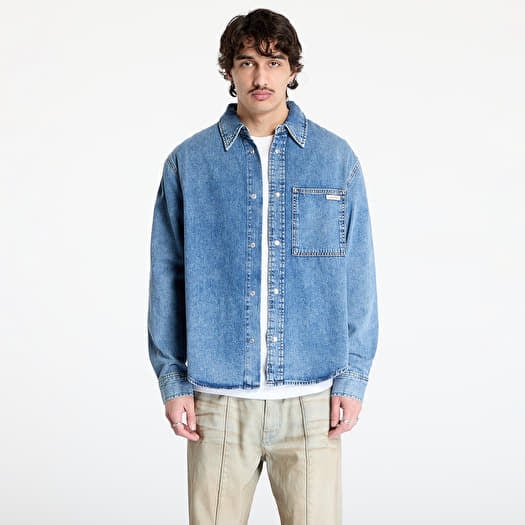 Calvin Klein Jeans Regular Denim Shirt Denim Light