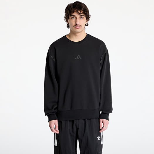 Mikina adidas All Szn Graphic Crew Sweatshirt Black/ Black/ Black