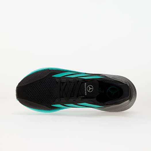 adidas x Mercedes AMG Petronas F1 UltraBOOST 5X Core Black/ Semi Mint Rush/  Iron Metalic | Queens