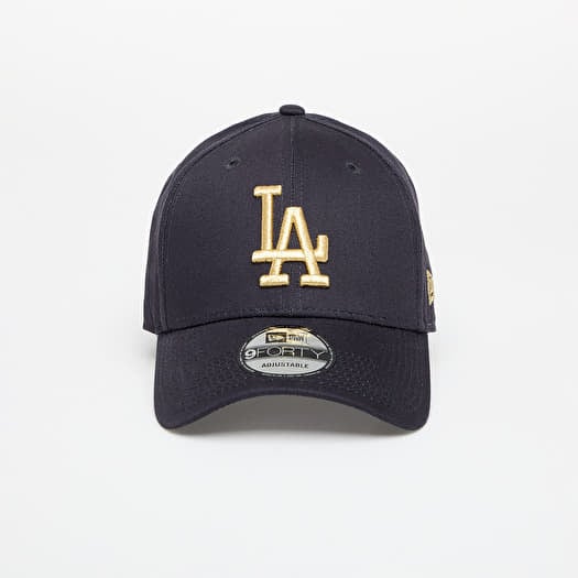 Kapa New Era MLB Metallic 9FORTY Los Angeles Dodgers Navy/ Metallic Gold