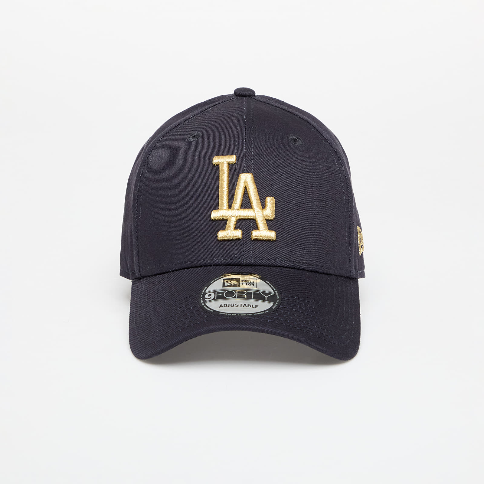 Caps New Era MLB Metallic 9FORTY Los Angeles Dodgers Navy/ Metallic Gold