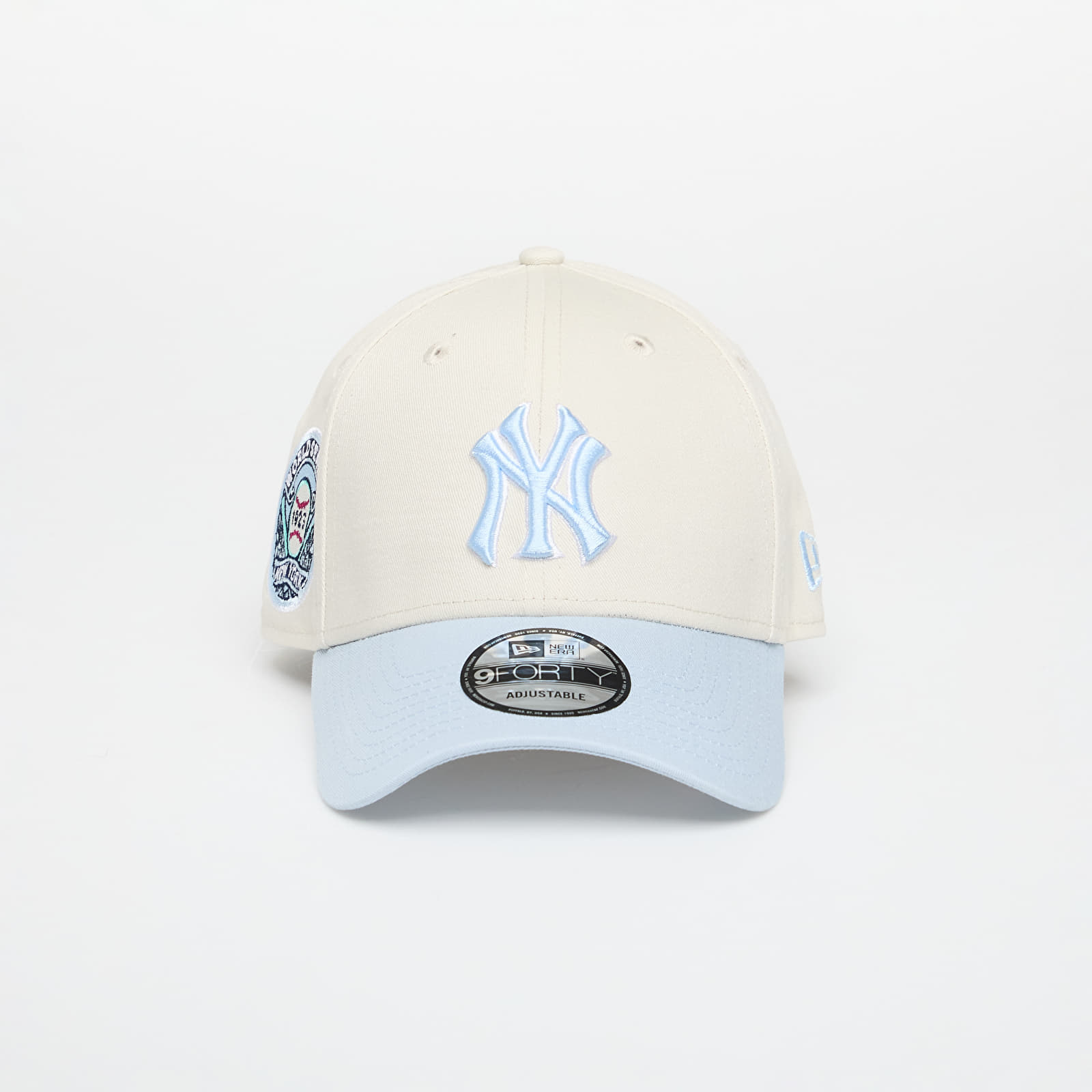 Mütsid New Era MLB Ws Patch 9FORTY New York Yankees Ivory/ Pastel Blue