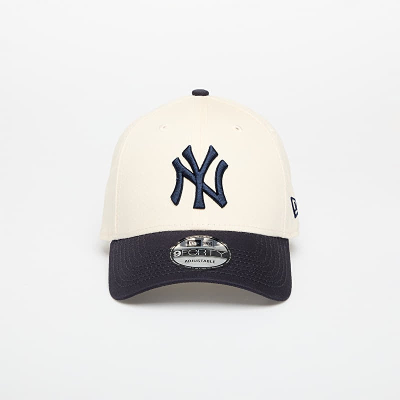 Mütze New Era MLB Colour Block 9FORTY New York Yankees Light Cream/ Navy