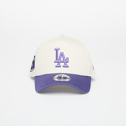 Pet New Era Aframe MLB Ws Patch Los Angeles Dodgers Ivory/ Purple