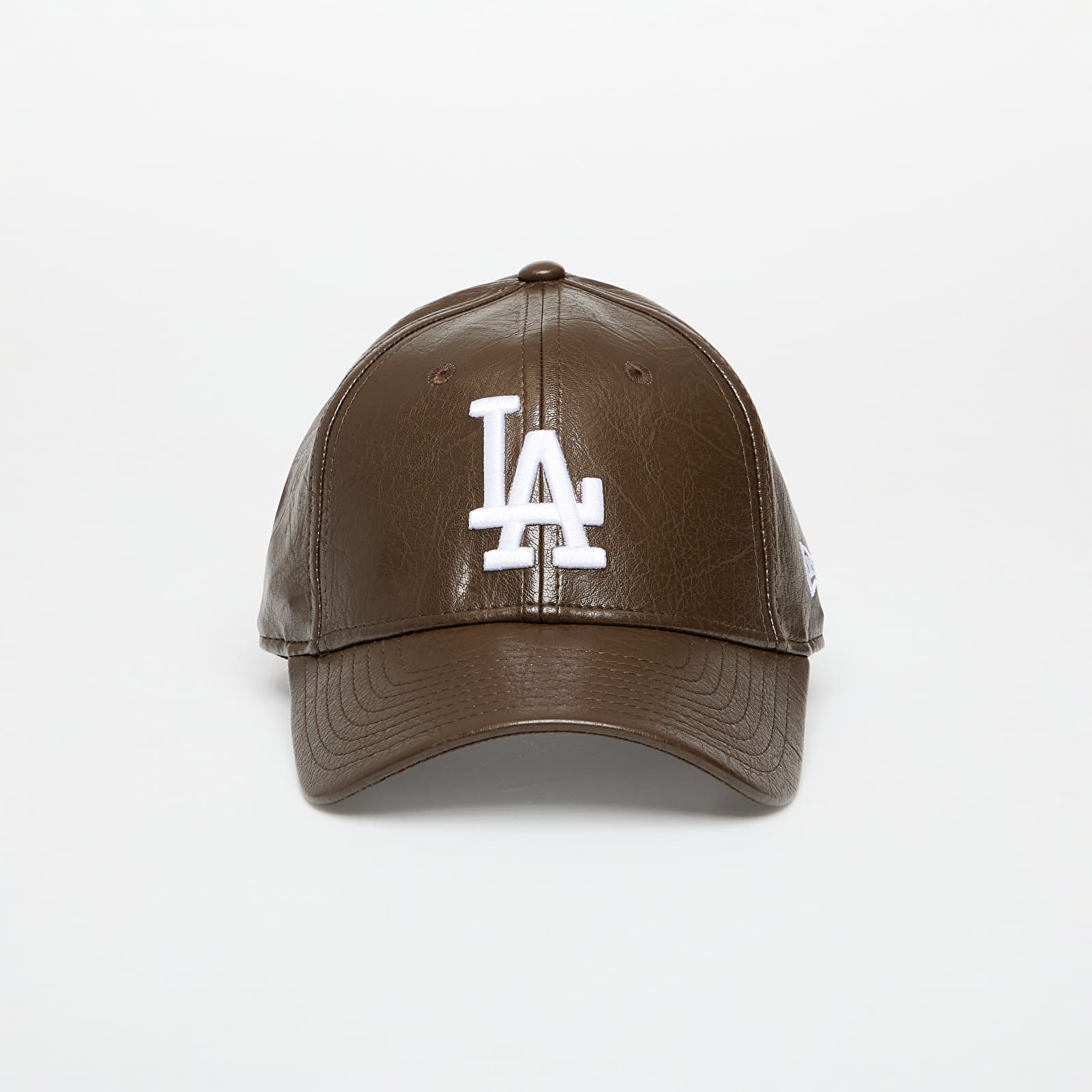 Caps New Era MLB Crinkled Pu 9FORTY Los Angeles Dodgers Walnut/ White