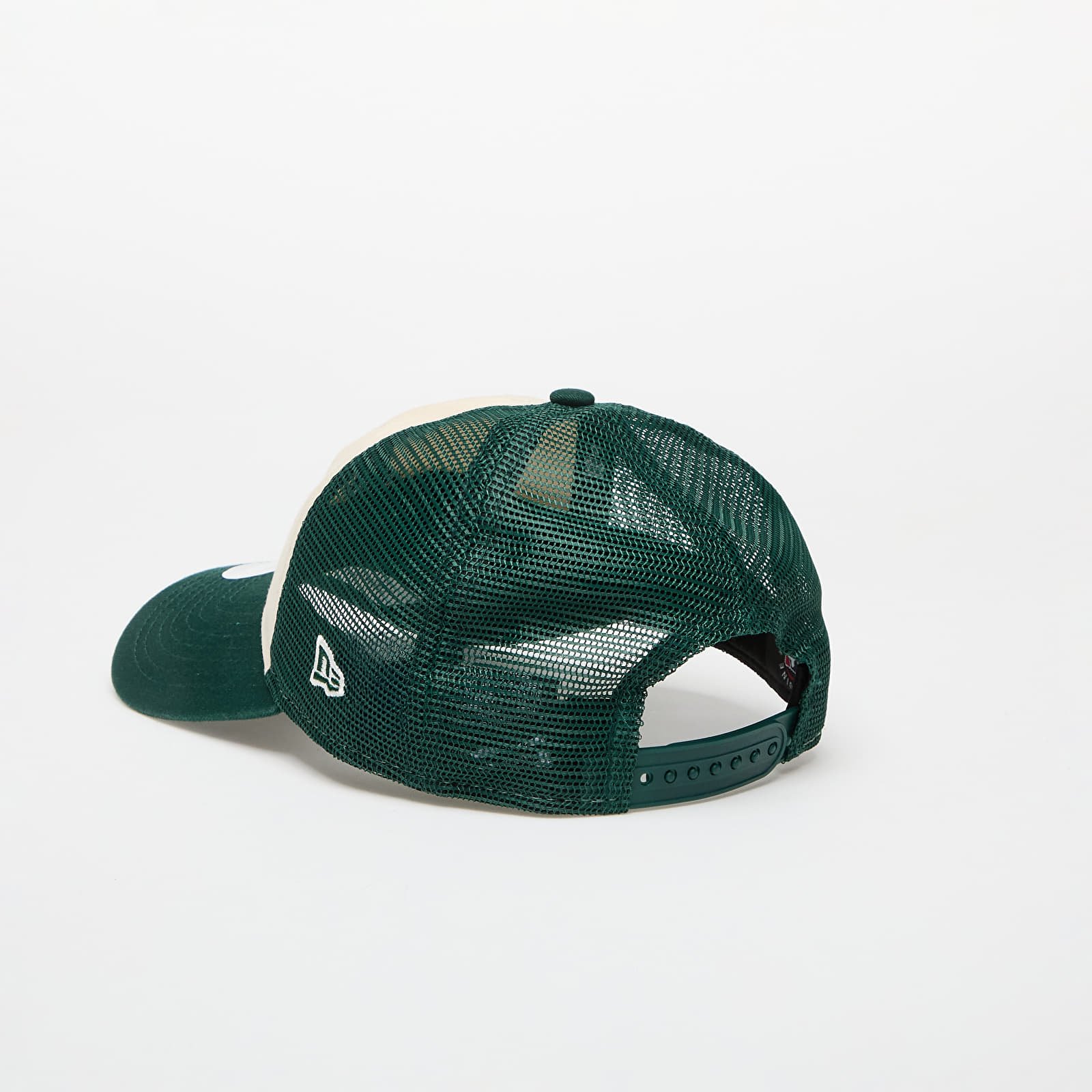 Kšiltovky New Era Trucker MLB 9TWENTY Oakland Athletics Light Cream/ Dark Green
