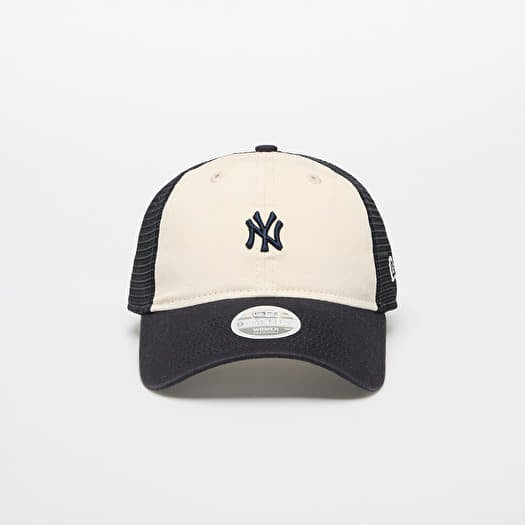 Cap New Era Trucker MLB 9TWENTY New York Yankees Light Cream/ Navy