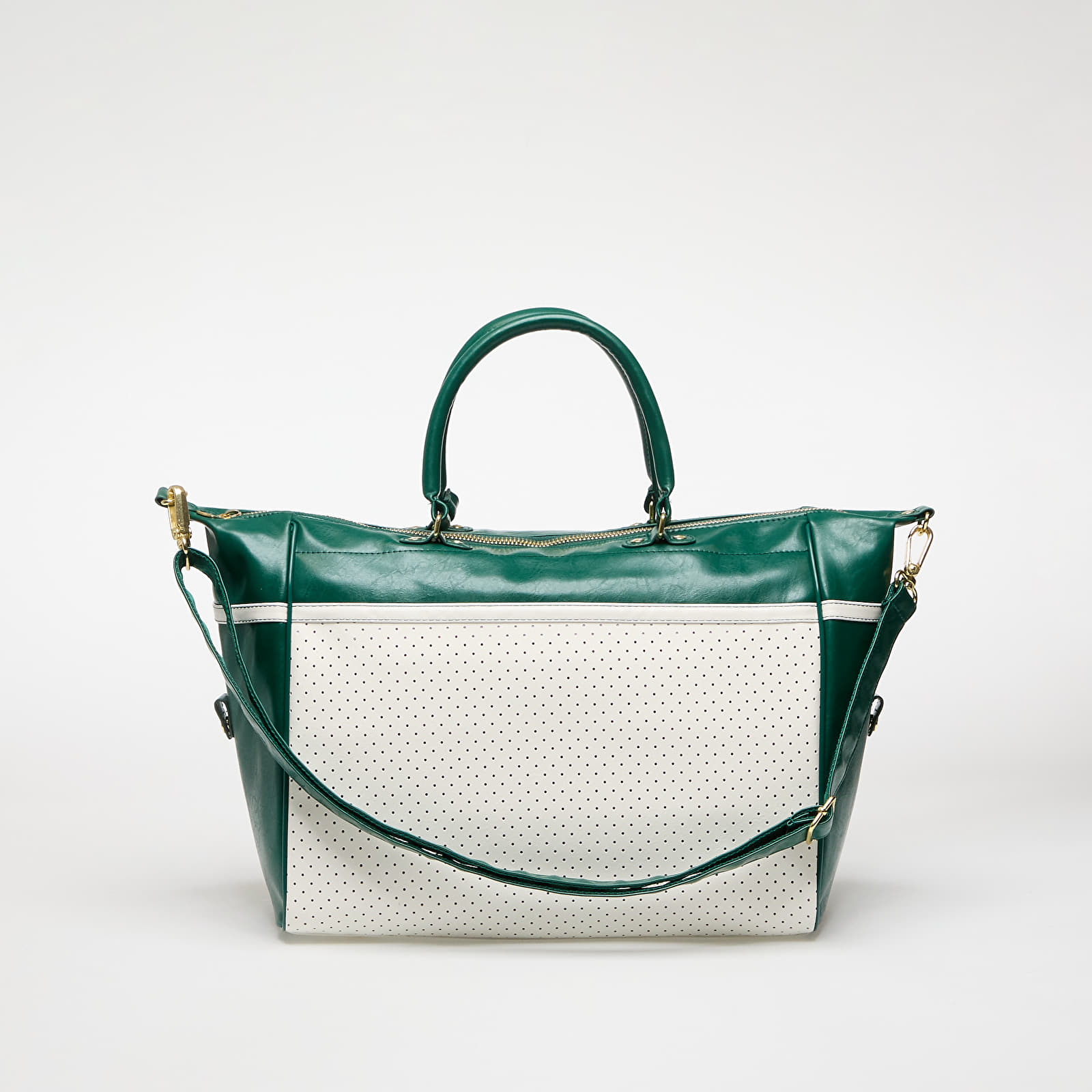 Bolsos bandolera adidas Bowling Bag Off White/ Collegiate Green