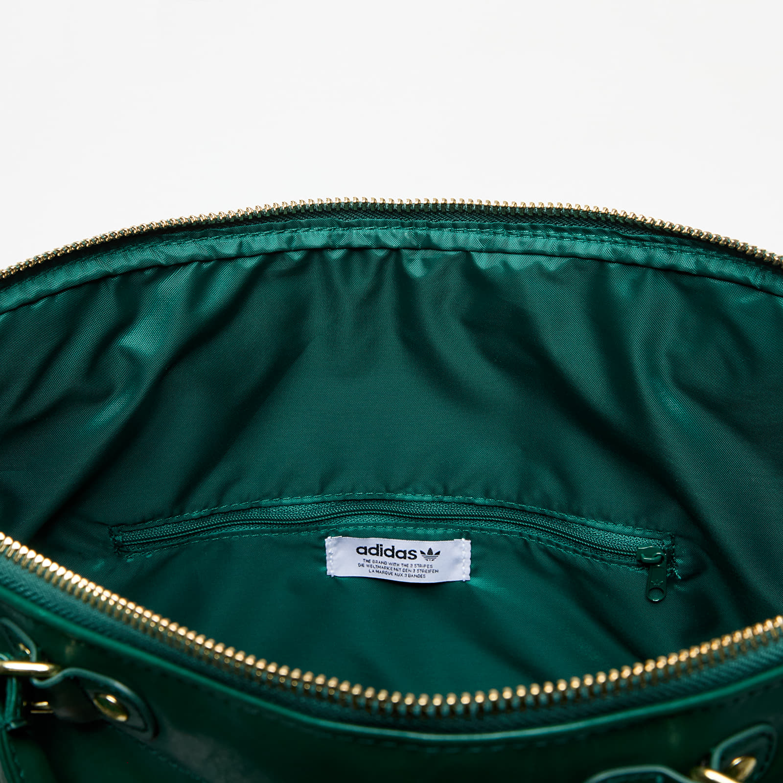 Bolsos bandolera adidas Bowling Bag Off White/ Collegiate Green