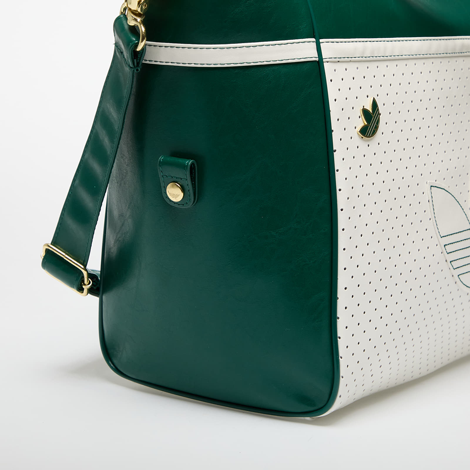 Bolsos bandolera adidas Bowling Bag Off White/ Collegiate Green