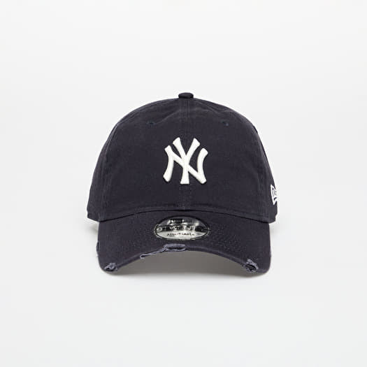 Cap New Era MLB Distressed 9TWENTY New York Yankees Navy/ White