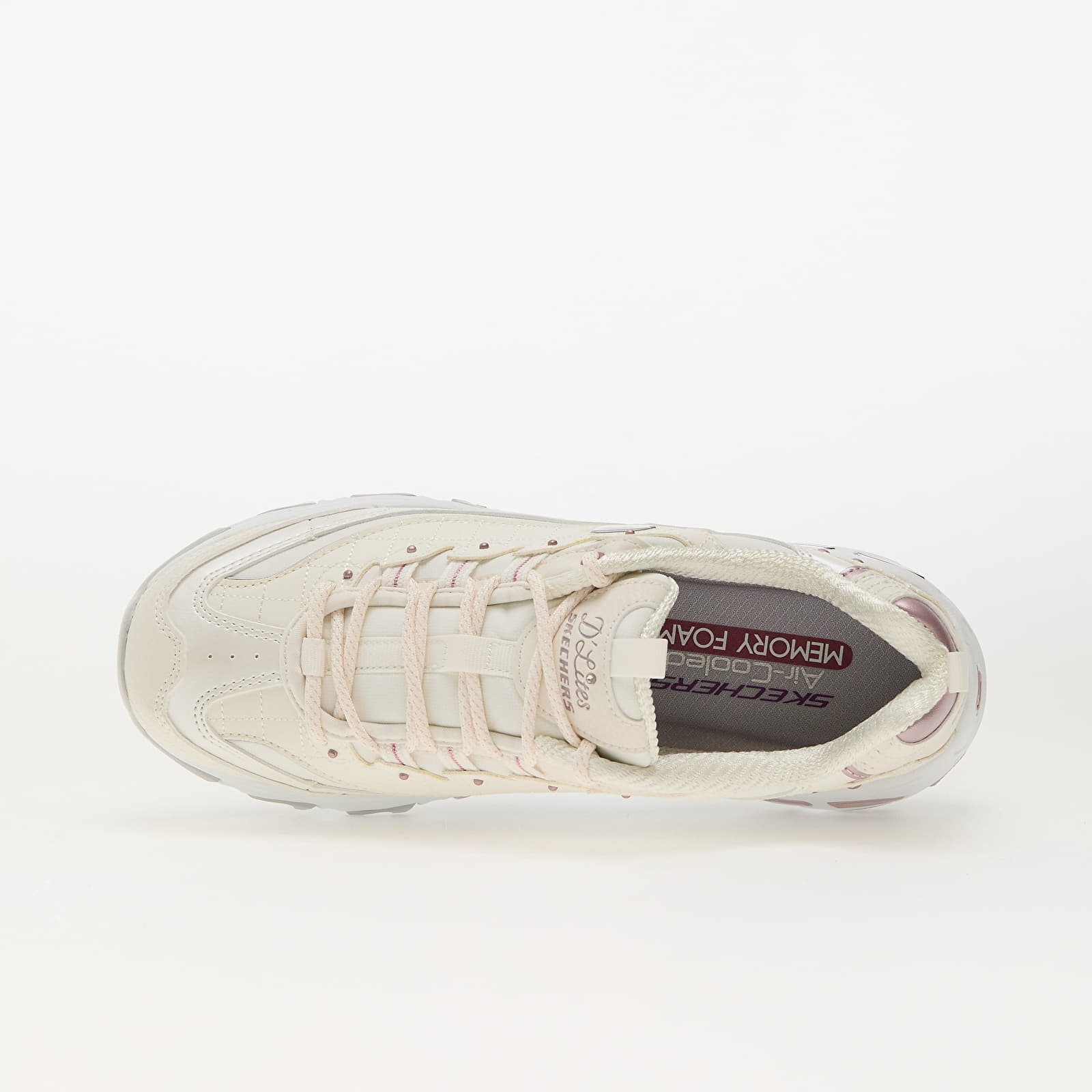 Ženske superge in čevlji Skechers D'Lites-Ladies Night White/ Lavender