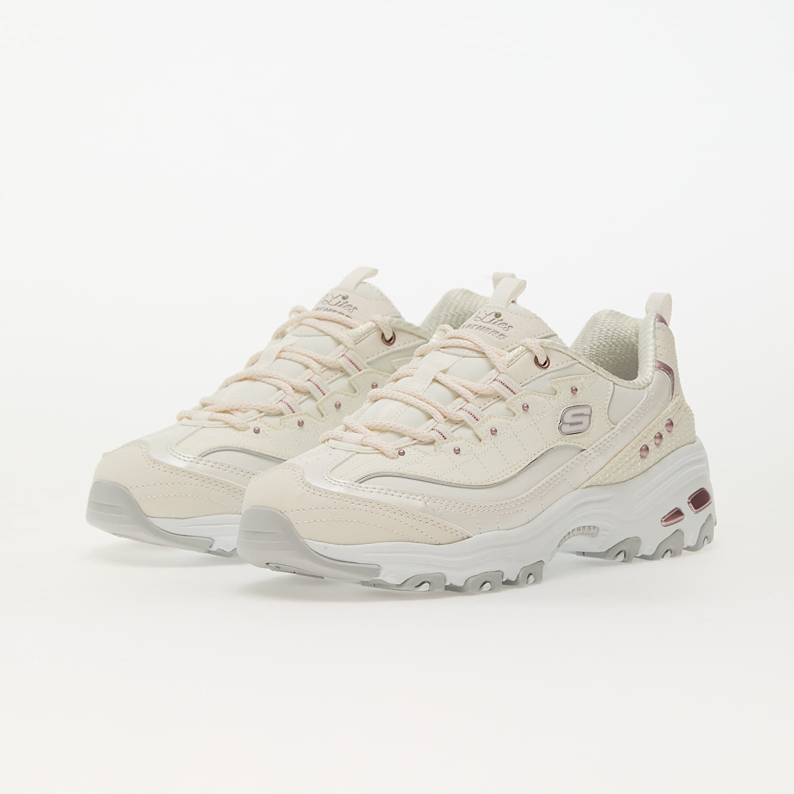 Ženske superge in čevlji Skechers D'Lites-Ladies Night White/ Lavender