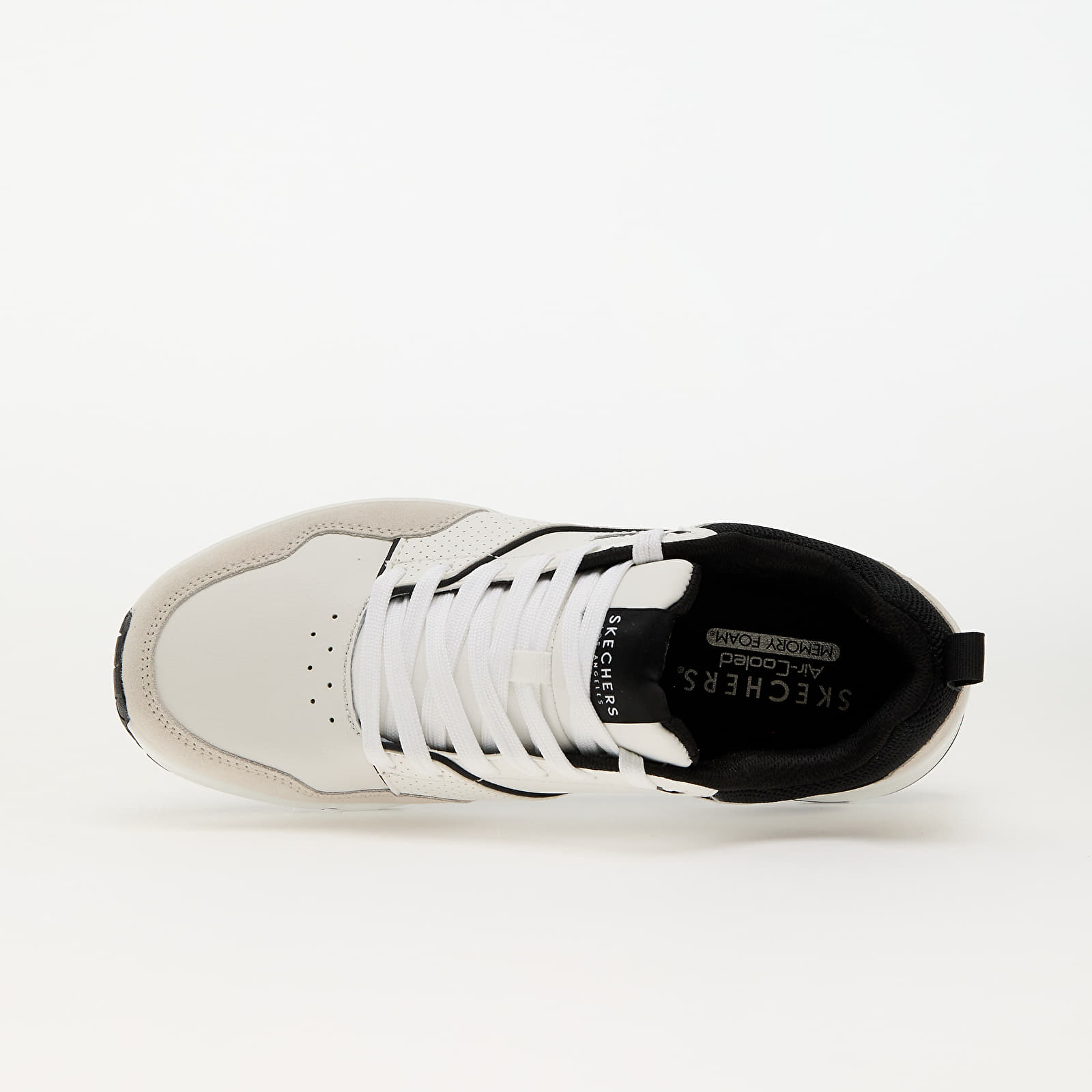 Zapatillas Hombre Skechers Uno - Retro One White/ Black