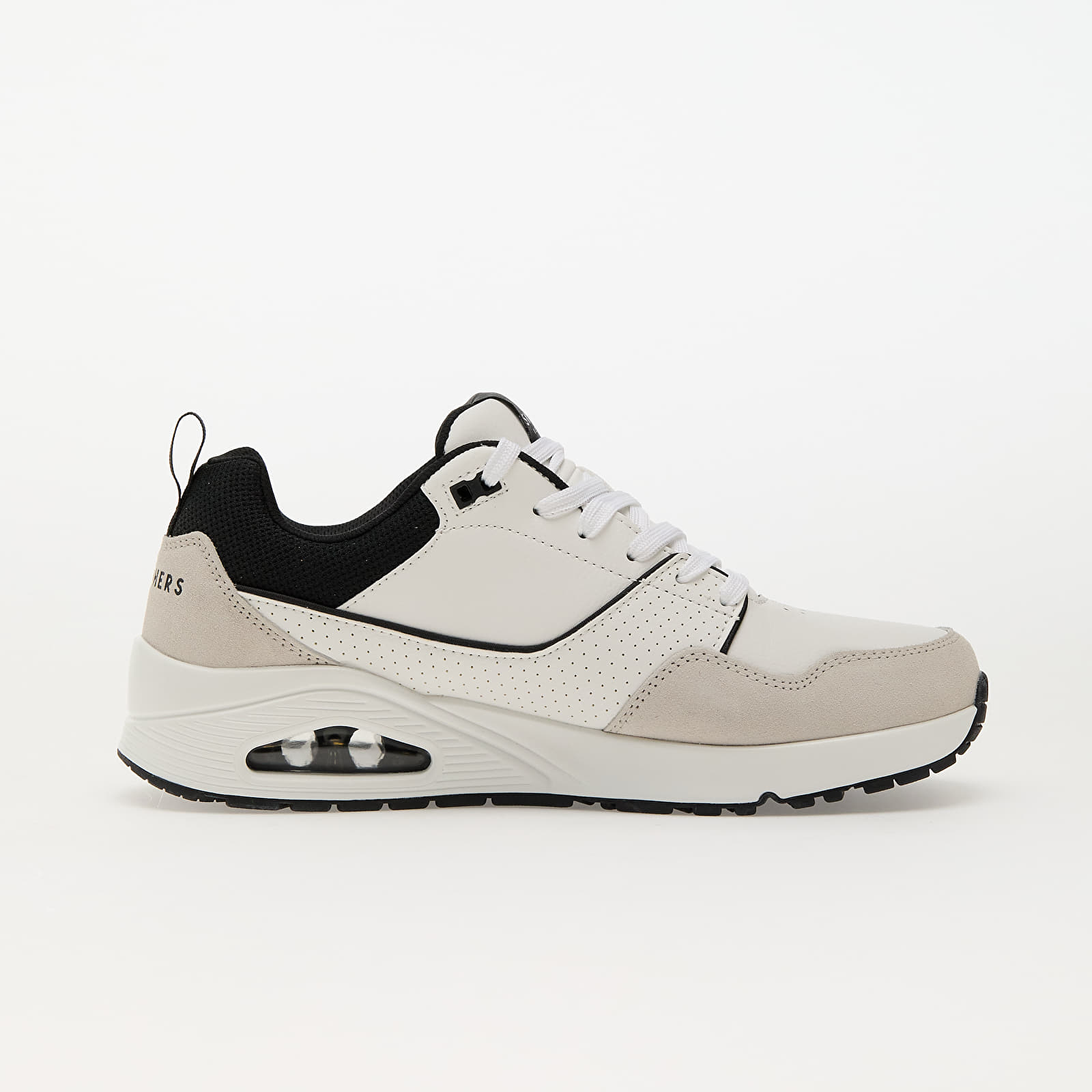 Zapatillas Hombre Skechers Uno - Retro One White/ Black