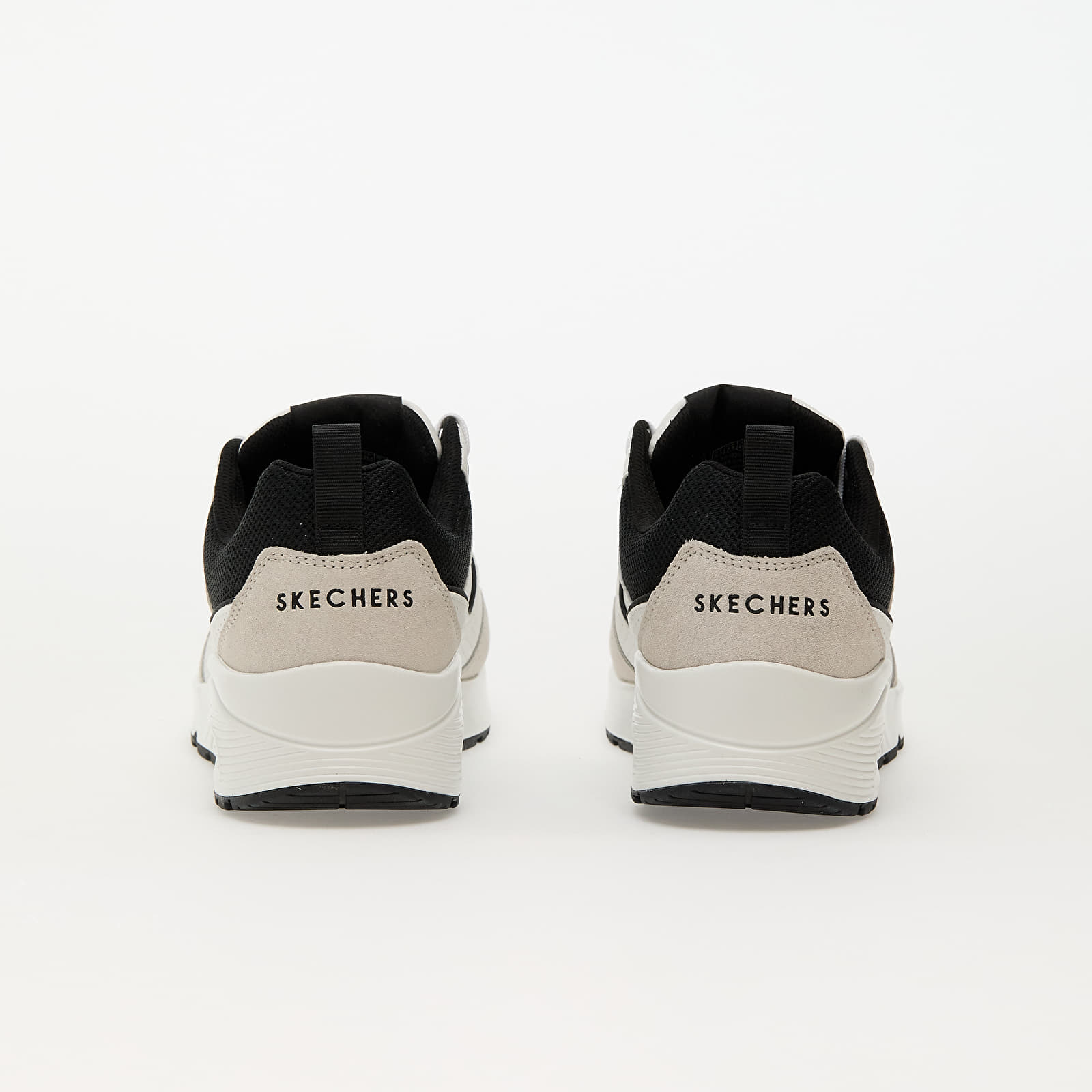 Zapatillas Hombre Skechers Uno - Retro One White/ Black