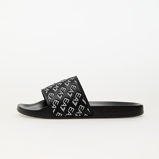 EA7 Emporio Armani Water Sport All Over Slipper U Full Black/White
