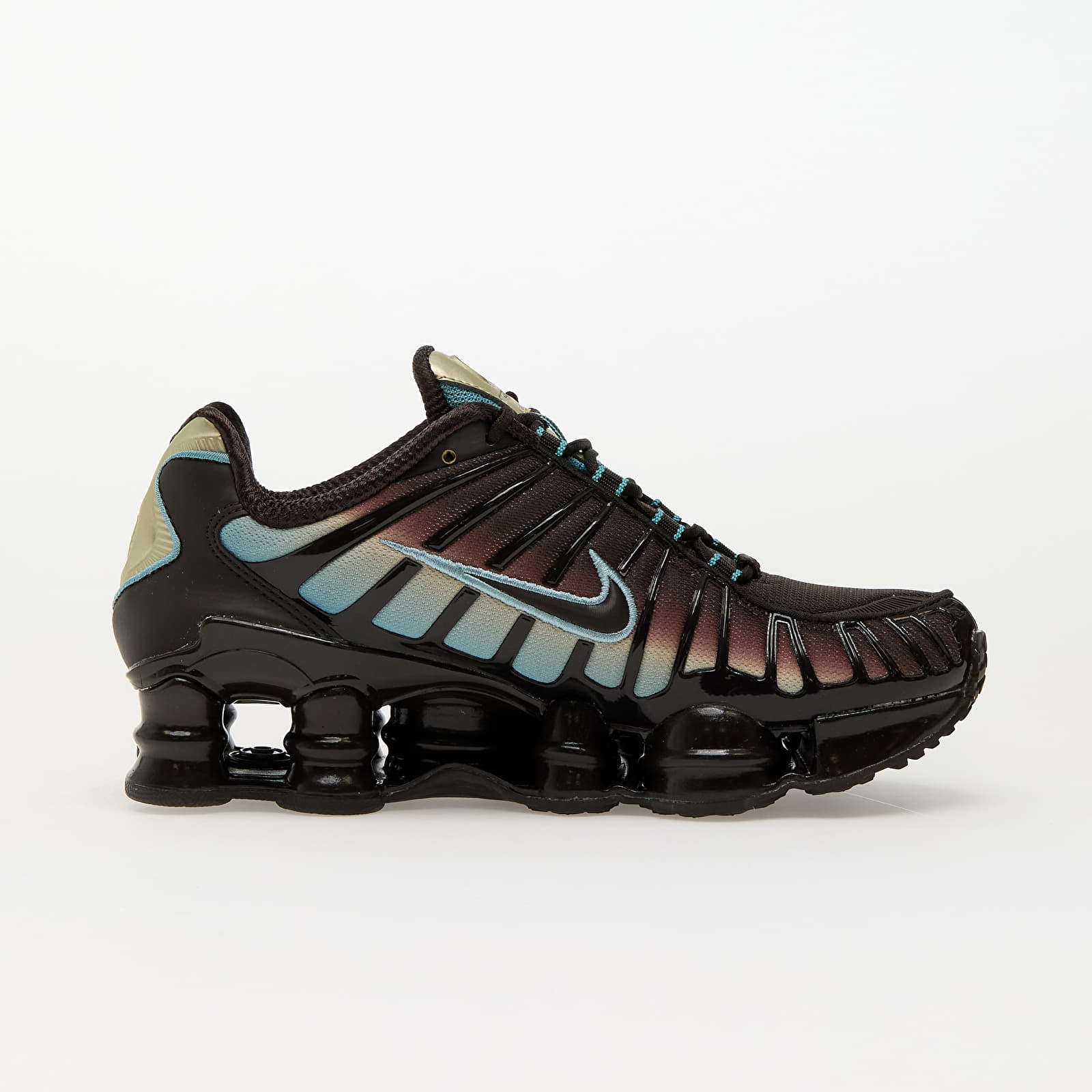 Жіноче взуття Nike W Shox TL Velvet Brown/ Denim Turq-Desert Khaki
