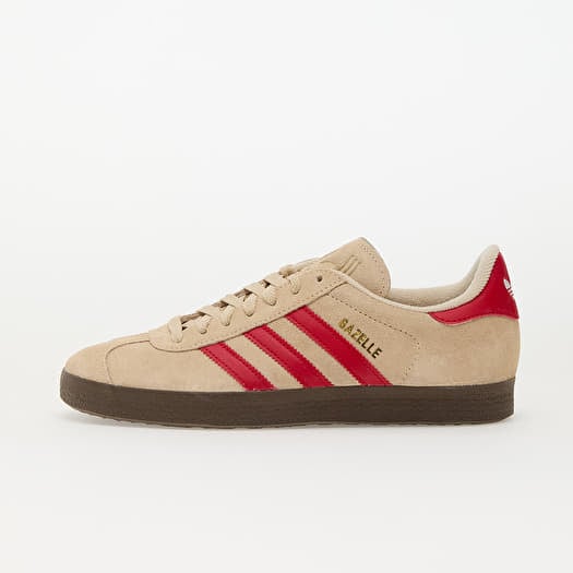 adidas Gazelle Sand Strata/ Better Scarlet/ Ftw White
