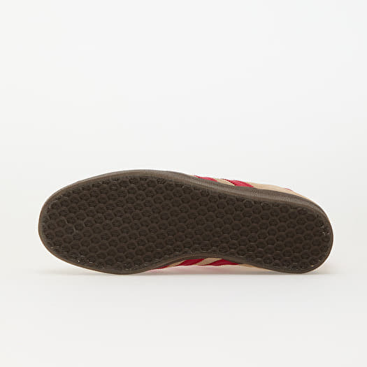 adidas Gazelle Sand Strata/ Better Scarlet/ Ftw White | Queens