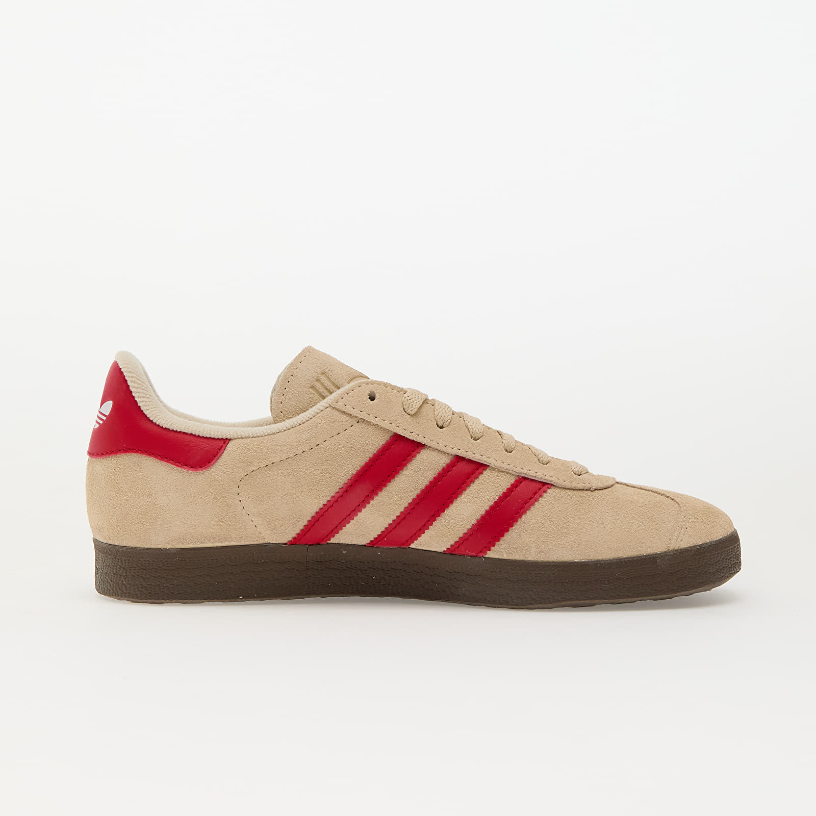 Meeste tossud ja kingad adidas Gazelle Sand Strata/ Better Scarlet/ Ftw White