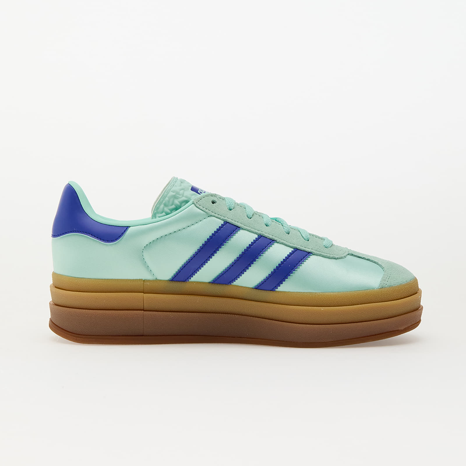 Zapatillas mujer adidas Gazelle Bold W Clear Mint/ Lucid Blue/ Gold Metallic