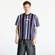 GUESS Originals Go Vertical Stripe Tee Pennant Blue Multi
