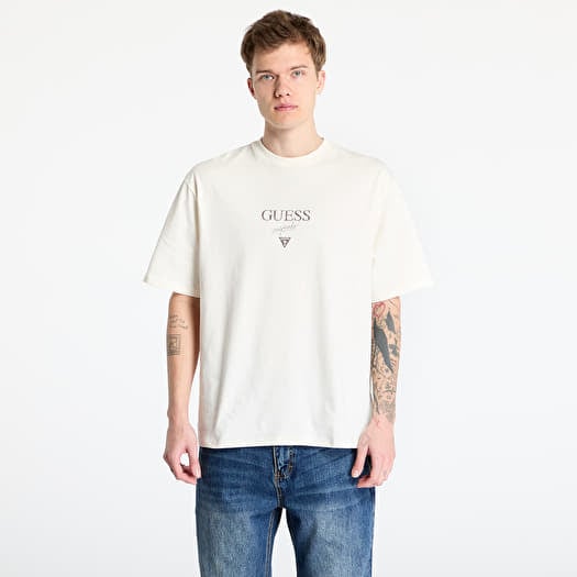 T-shirt GUESS Originals Go Printed Baker Logo Tee Sandy Shore