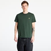 FRED PERRY Crew Neck T-Shirt Court Green