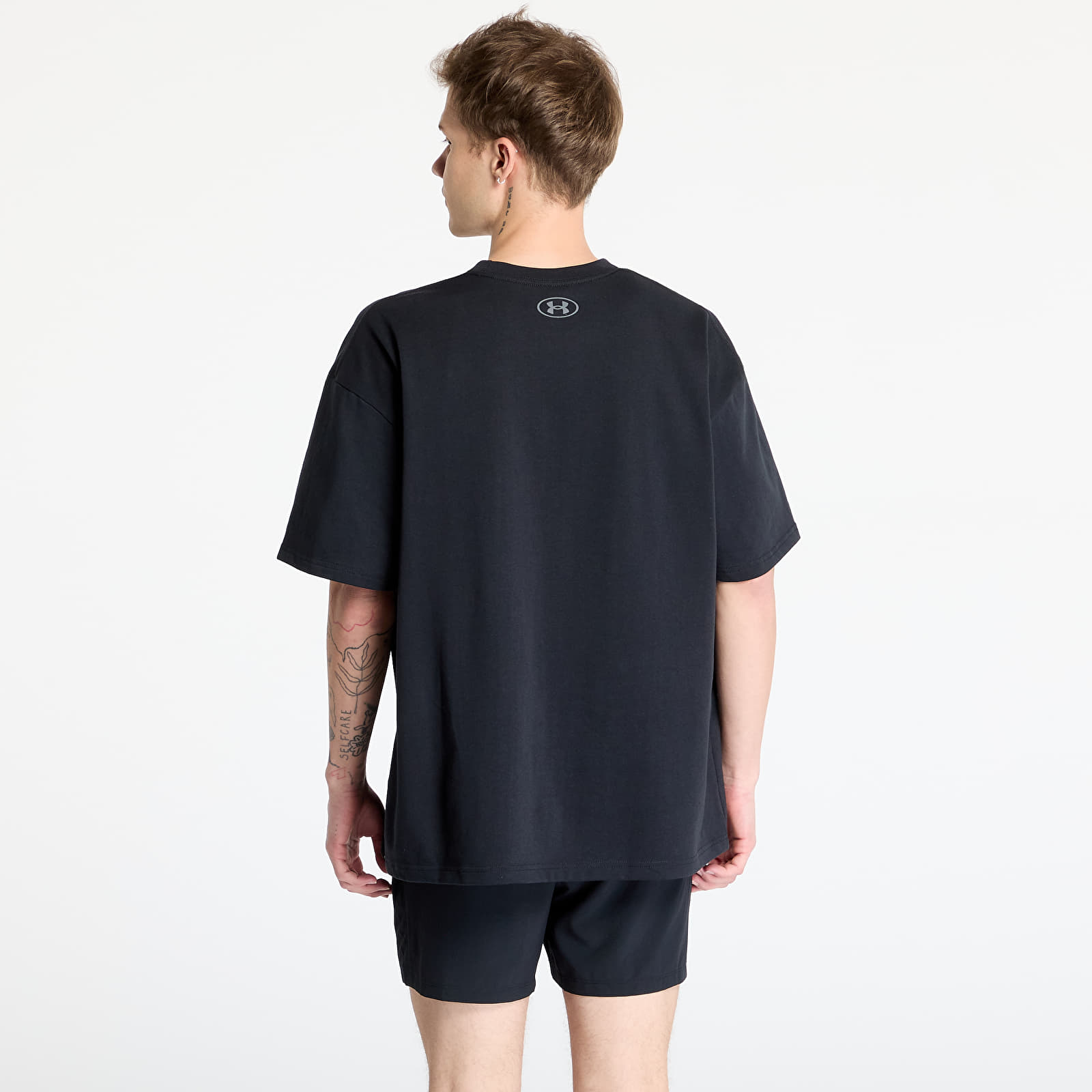 Camisetas hombre Under Armour Project Rock Heavyweight T-Shirt Black