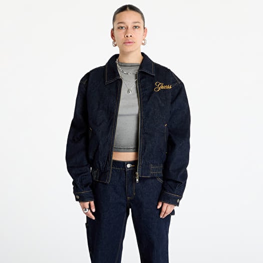 Bunda Guess Originals Denim Bomber Original Dark Rinse