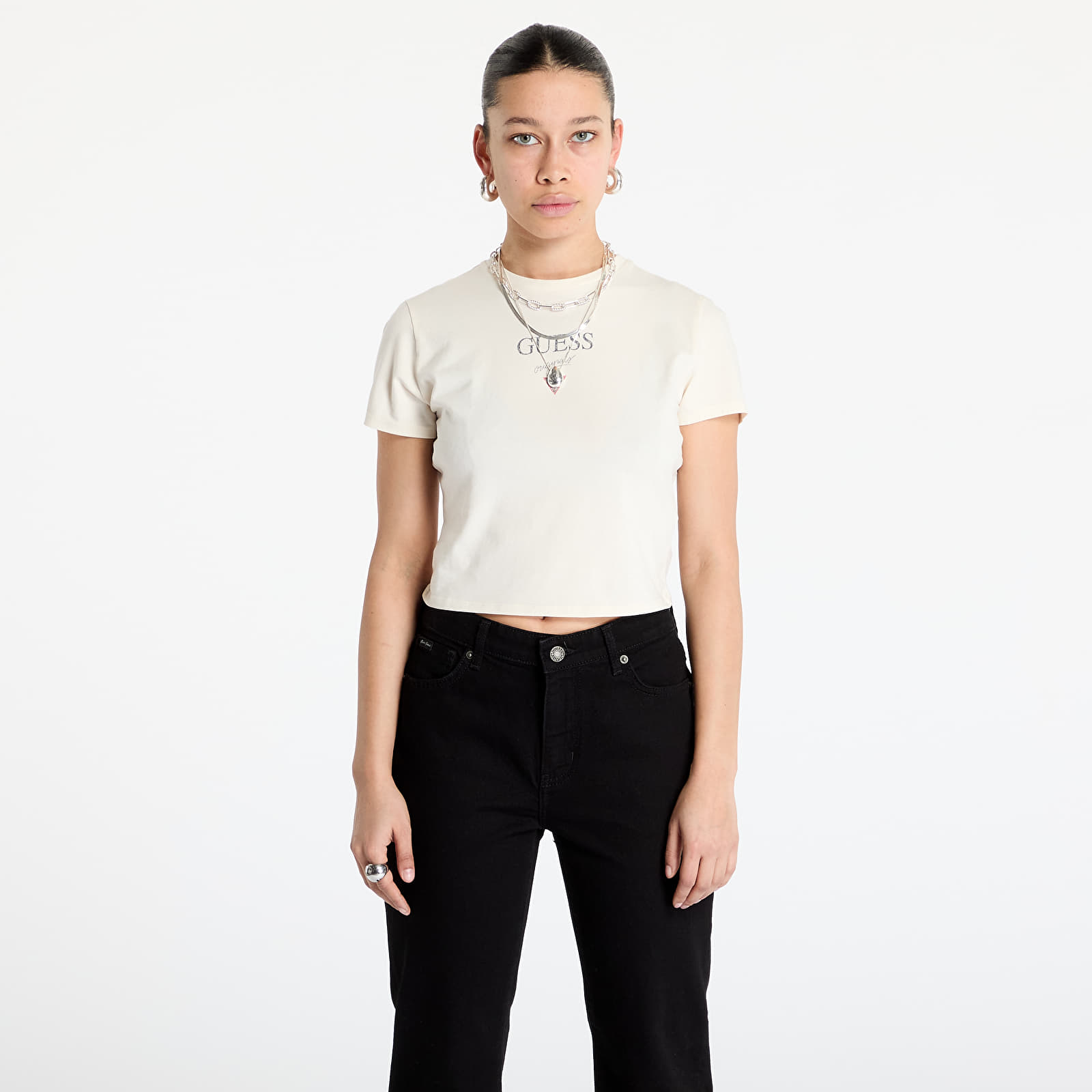 T-särgid Guess Originals Vintage Baker Baby Tee Sandy Shore Multi