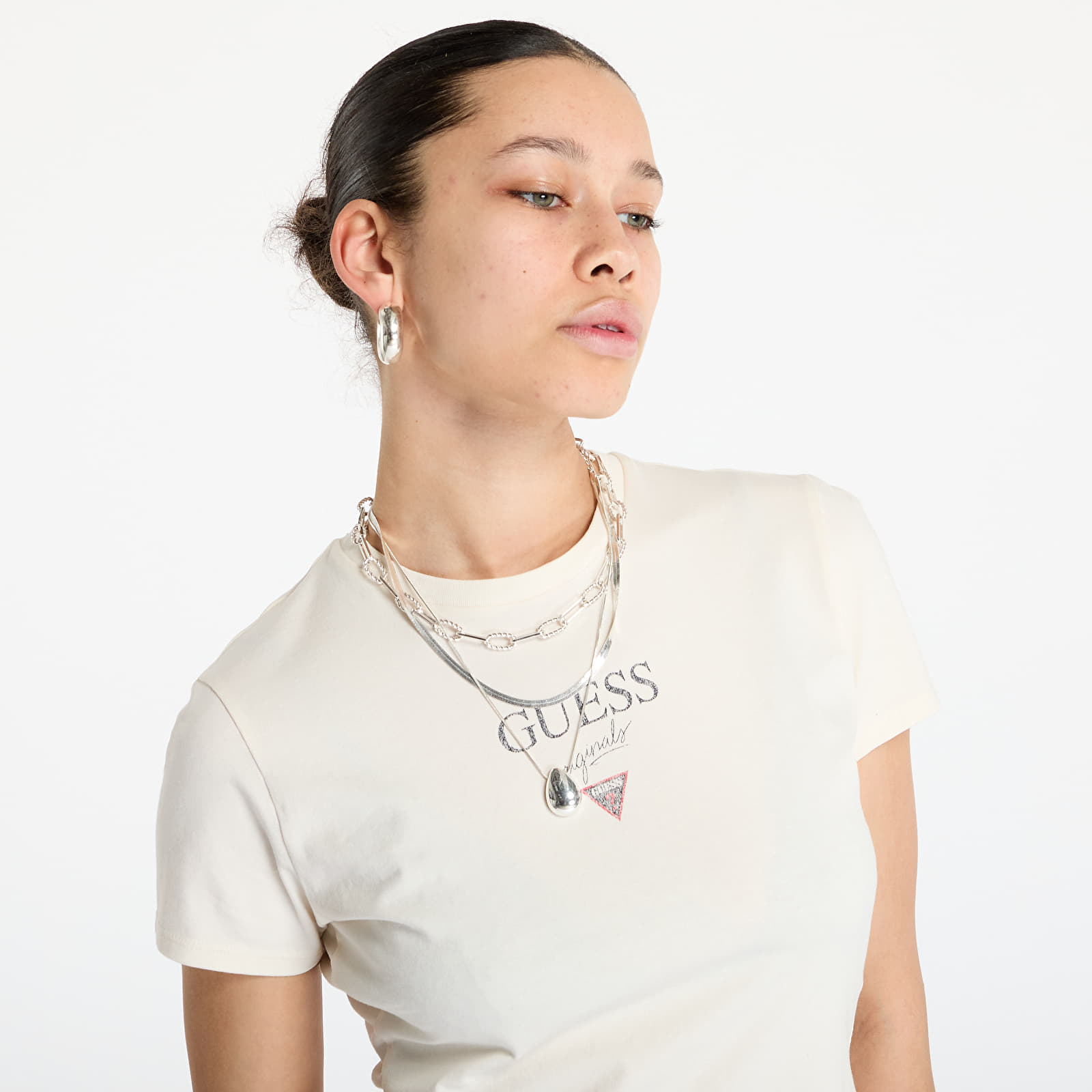 T-särgid Guess Originals Vintage Baker Baby Tee Sandy Shore Multi