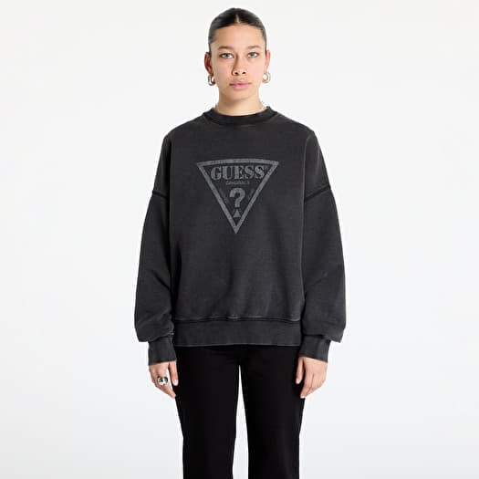 Sweatshirt Guess Originals Vintage Triangle Sweatshirt Jet Black Multi