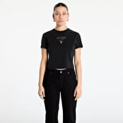 Guess Originals Vintage Baker Baby Tee Jet Black Multi