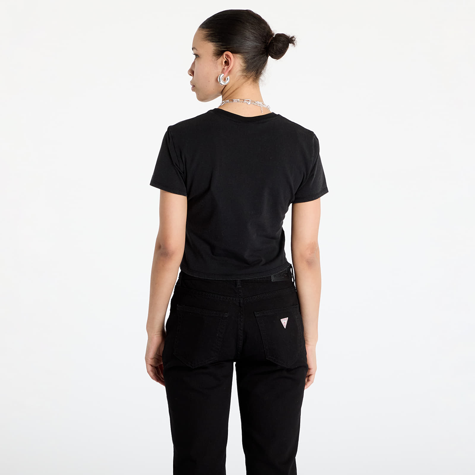 T-shirts Guess Originals Vintage Baker Baby Tee Jet Black Multi