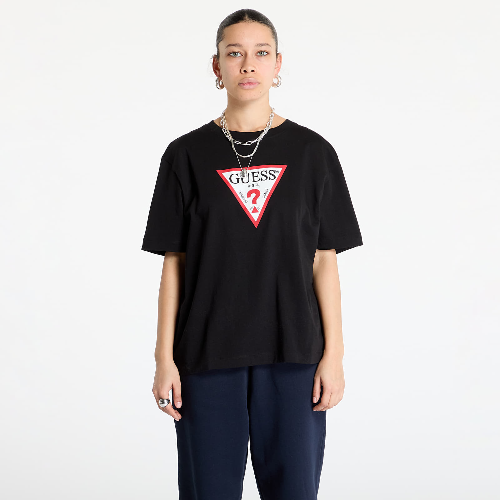 T-shirt Oversized Iconic Tee XS - Guess Jeans - Modalova