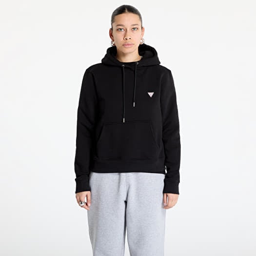 Guess JEANS Hood Reg Mini Triang Sweat Jet Black A996