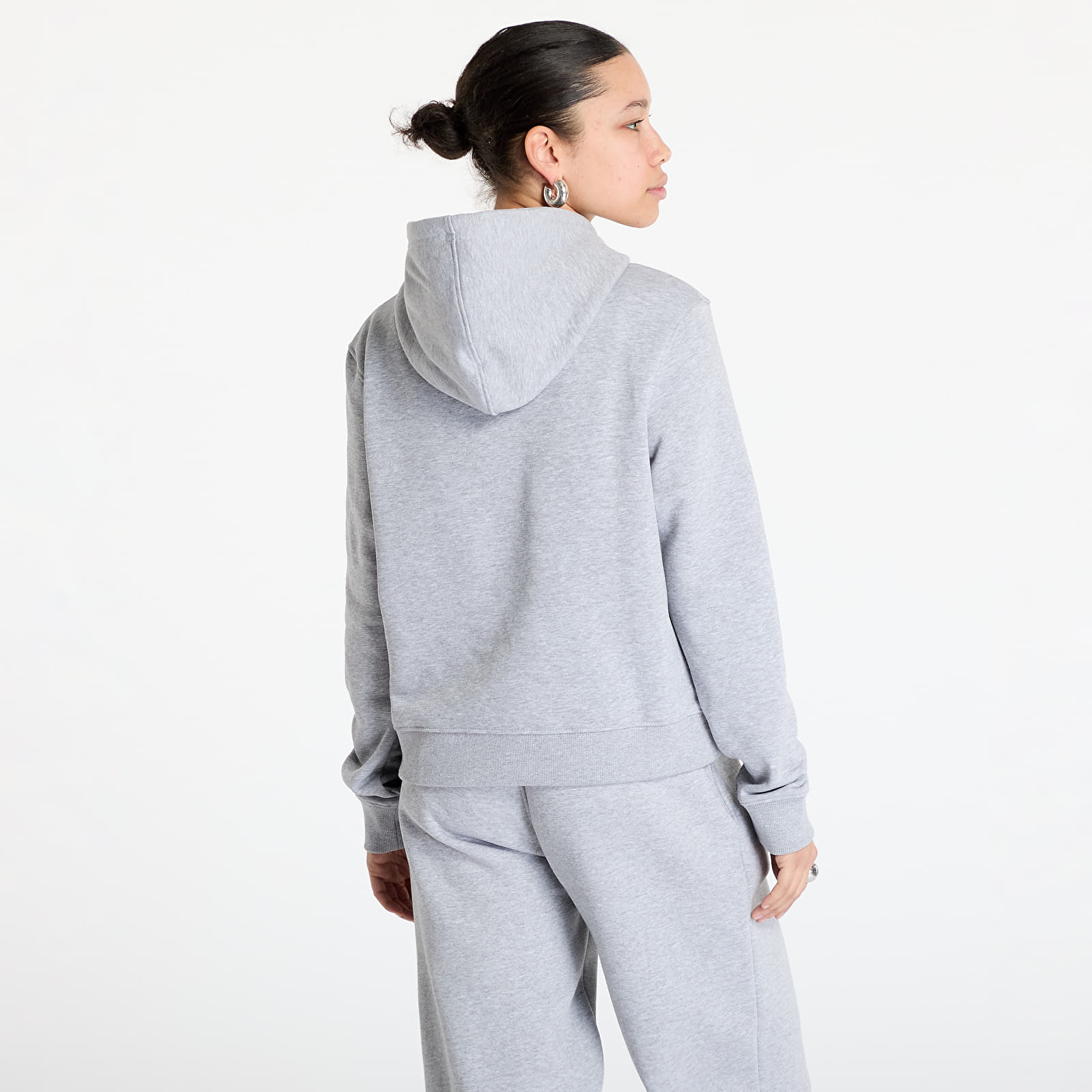 Hættetrøjer og sweatshirts Guess JEANS Hood Reg Mini Triang Sweat Medium Grey Heath