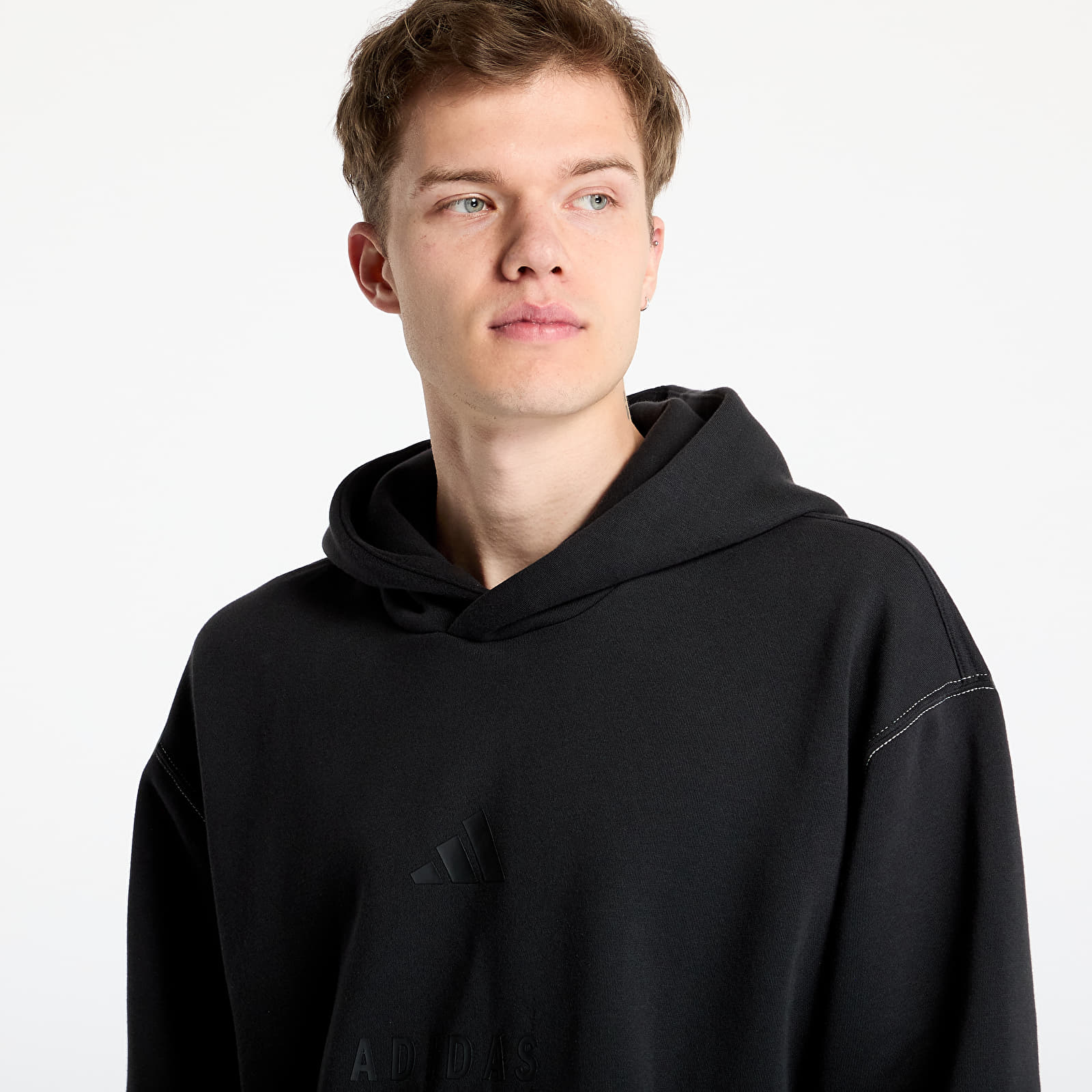 Men's sweatshirts adidas All Szn Graphic Hoodie Black/ Black/ Black