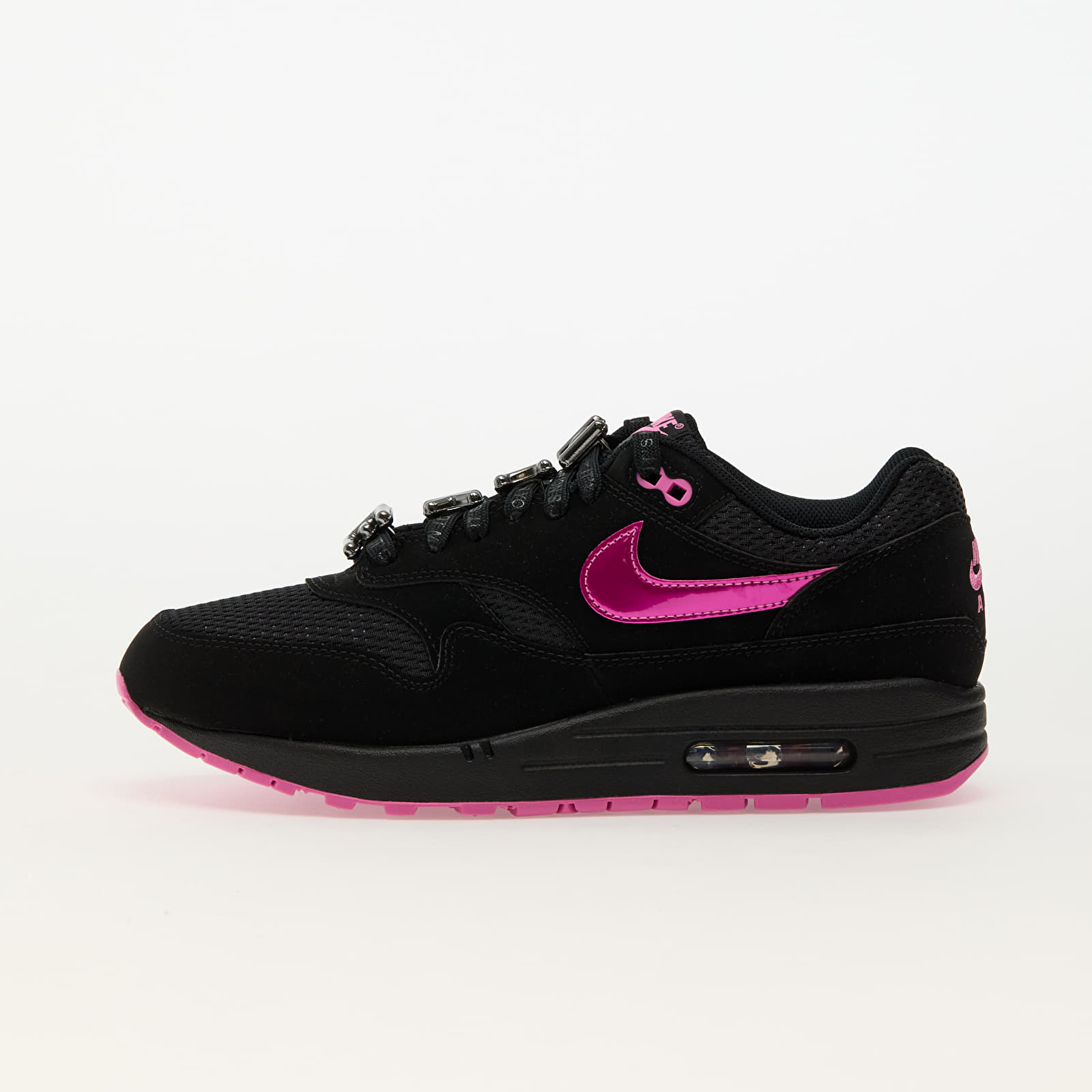 Baskets et chaussures pour hommes Nike Air Max 1 Premium Valentine's Day Black/ Playful Pink