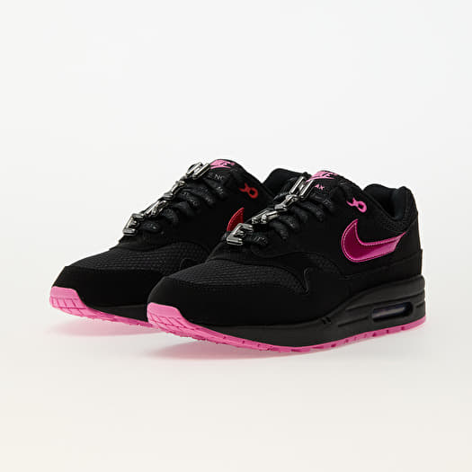 Nike AirMax 1 PRM Black and Playful Pink