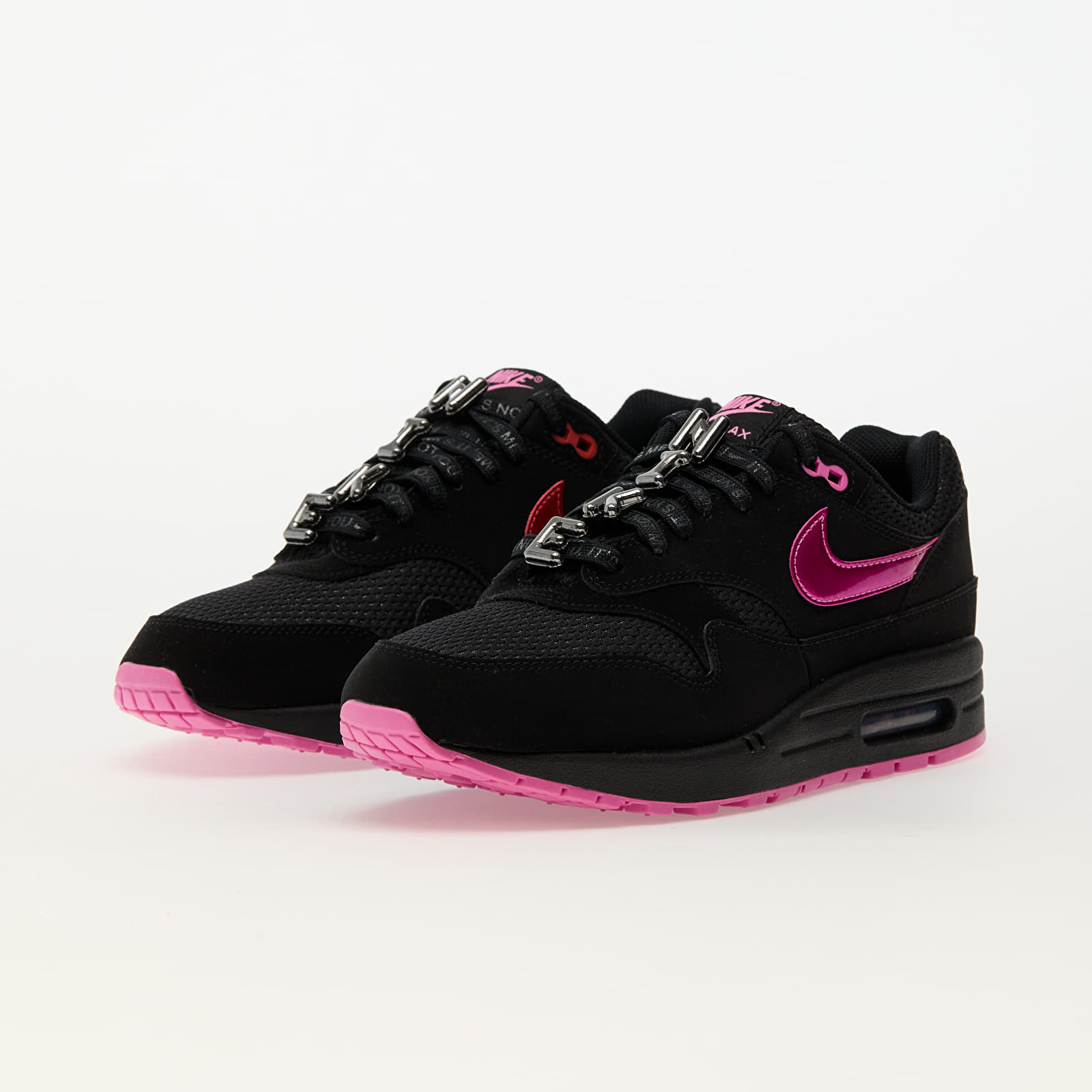 Baskets et chaussures pour hommes Nike Air Max 1 Premium Valentine's Day Black/ Playful Pink