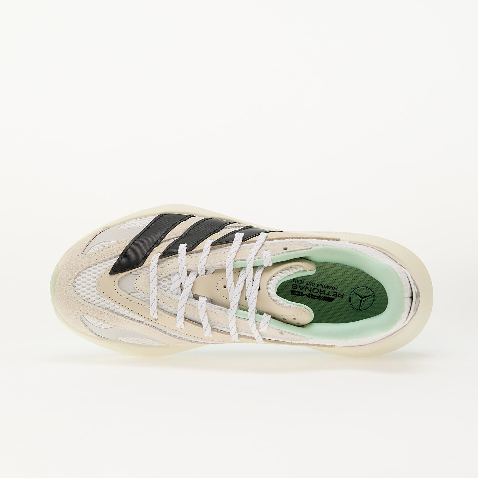 Men's sneakers and shoes adidas x Mercedes Amg Petronas Formula One Team Lightblaze Off White/ Core Black/ Frogrn