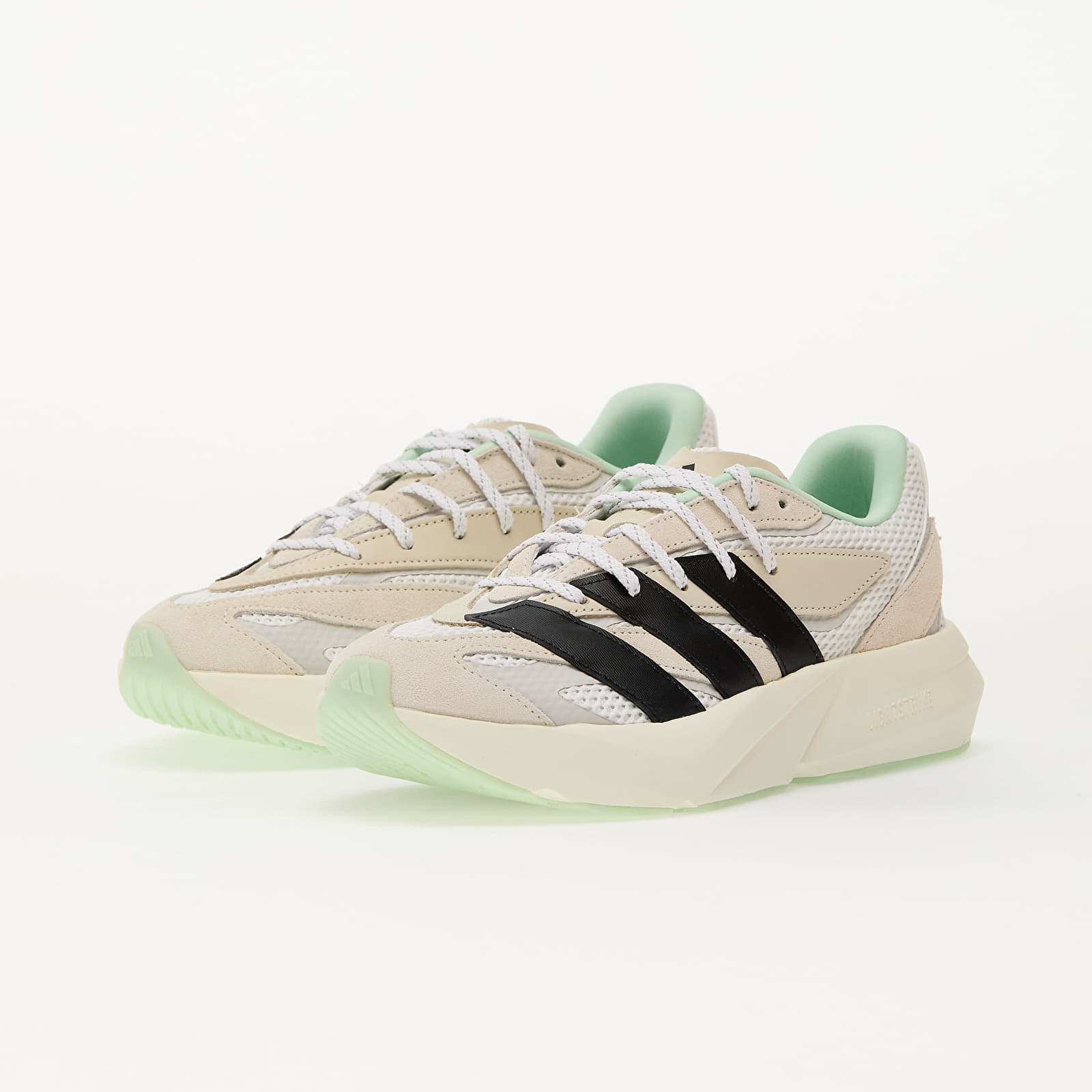 Men's sneakers and shoes adidas x Mercedes Amg Petronas Formula One Team Lightblaze Off White/ Core Black/ Frogrn
