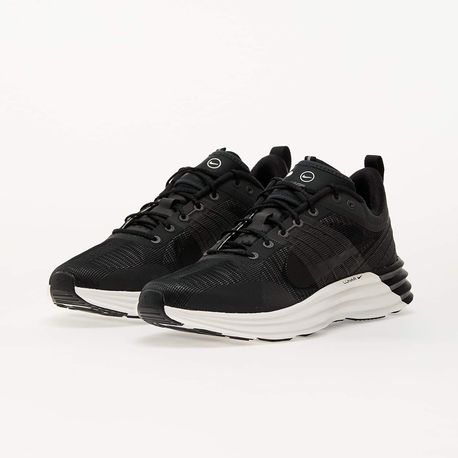 Sneakers og sko til mænd Nike Lunar Roam Black/ Black-Summit White-Dk Smoke Grey